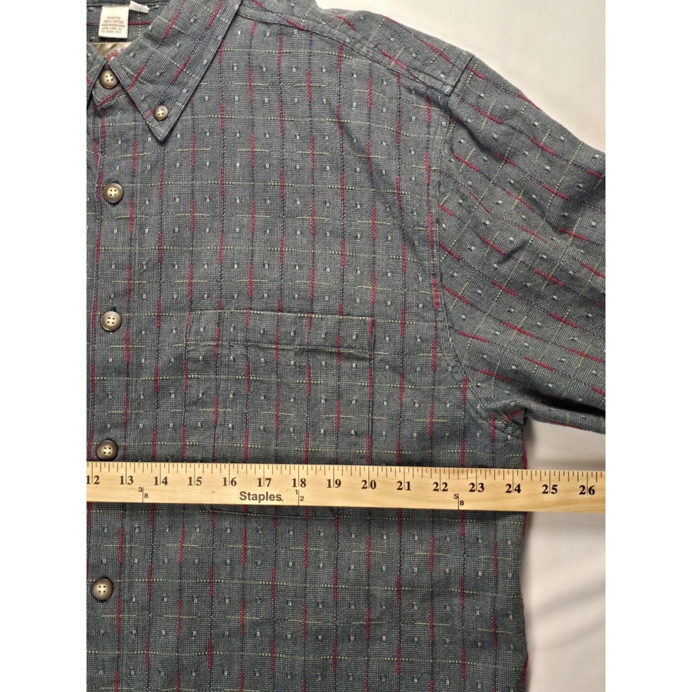 Vintage The Territory Ahead Men's XLL Plaid Button Down Shirt Long - Picture 4 of 7